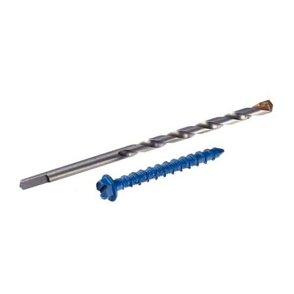 Choosing the Right Drill Bit Size for 3/16 Concrete Screws 2. Use a Masonry Bit
