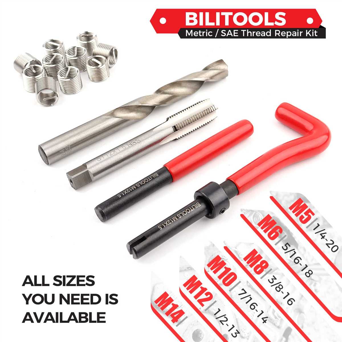 Choosing the Right Drill Bit Size for a 5/16-18 Helicoil Using a Drill Bit Size Chart