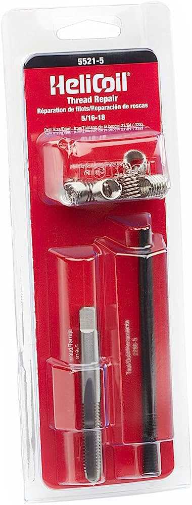 Choosing the Right Drill Bit Size for a 5/16-18 Helicoil 4. Safety