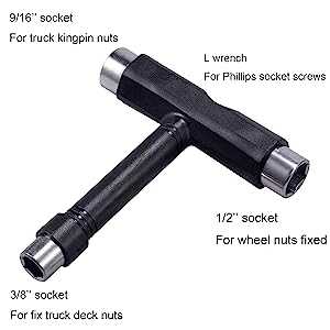 What Size Wrench for Skateboard Trucks: Find the Right Tool 4. Proper Functioning of Nuts and Bolts
