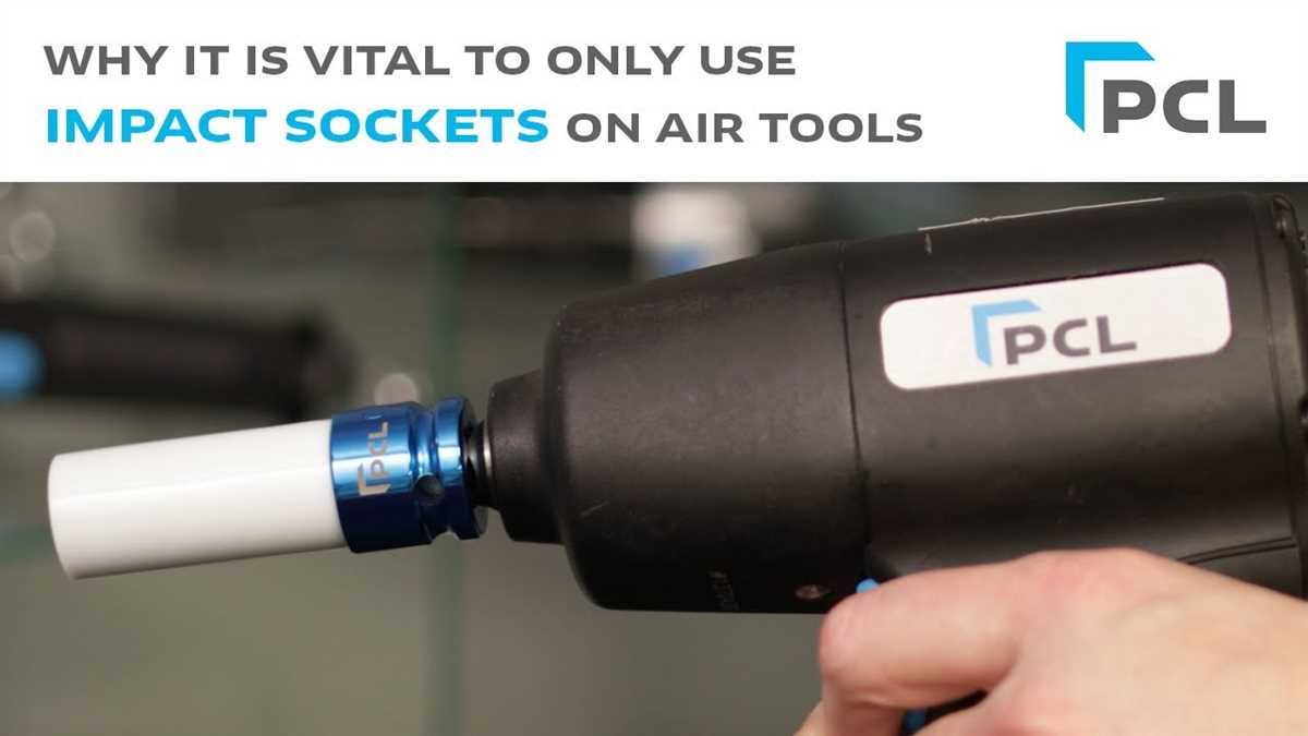 Which type of socket is best for an air impact wrench? 3. Length