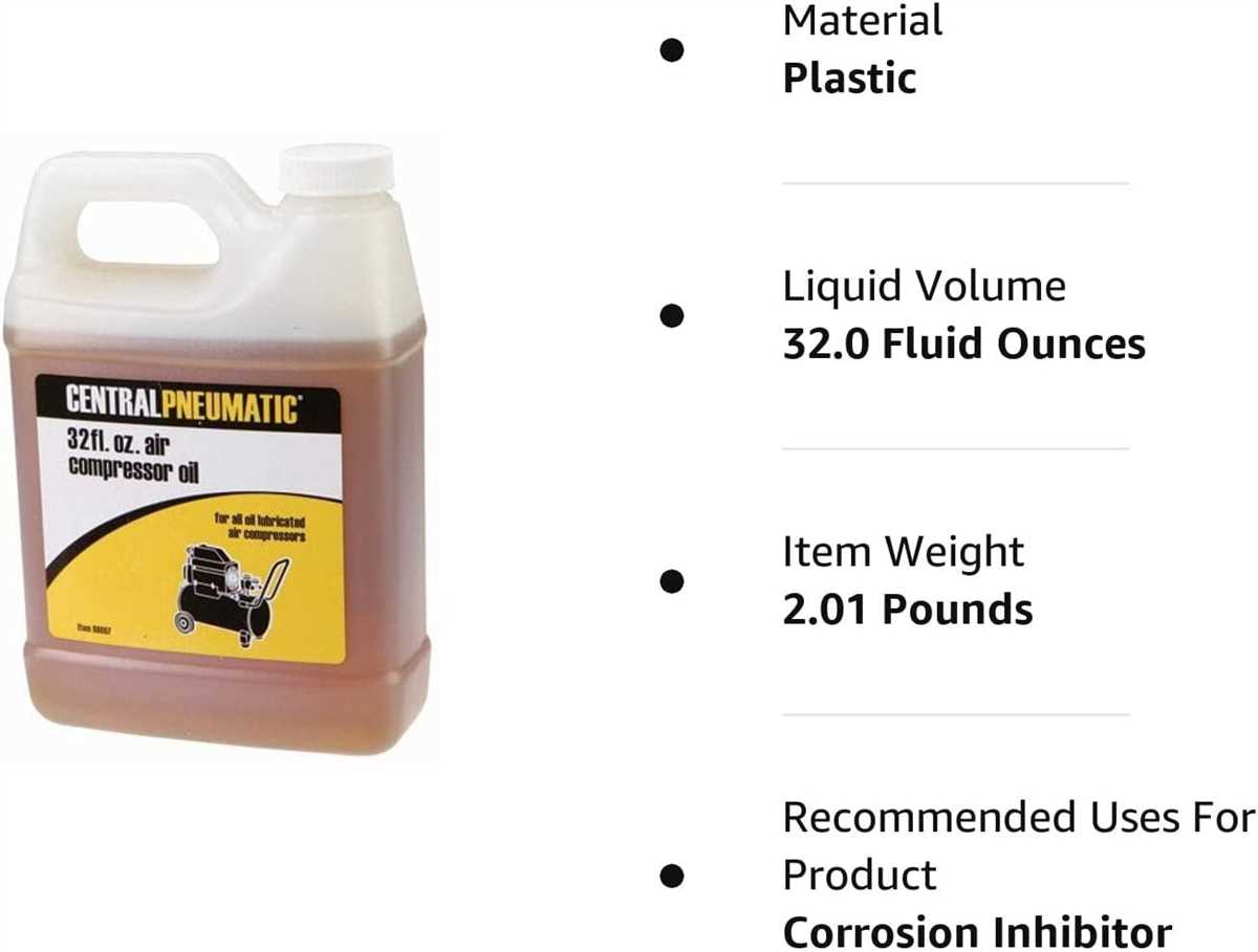 Choosing the Right Weight Oil for Your Air Compressor Oil Change Recommendations