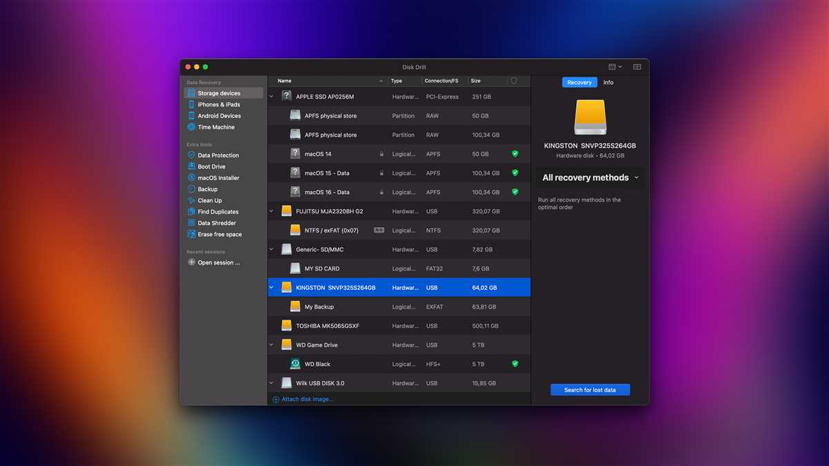1. Install Disk Drill