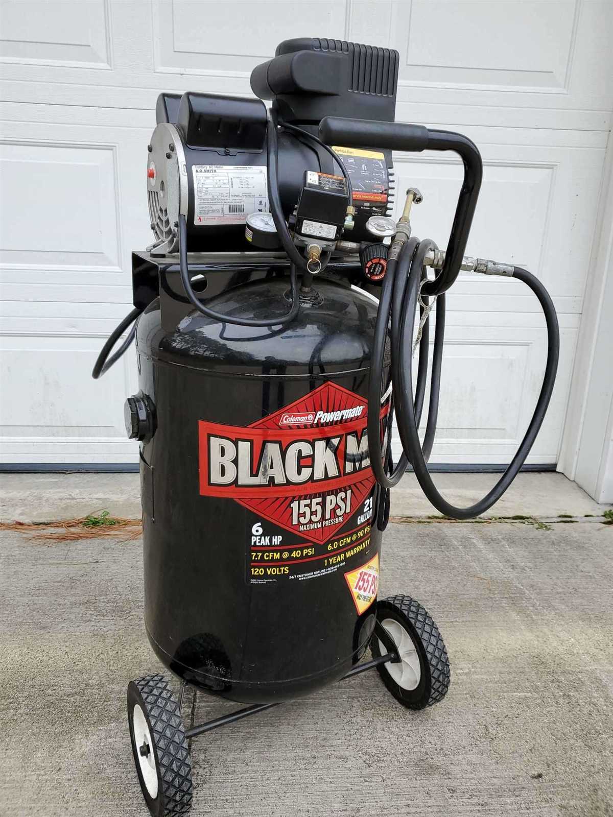 Who manufactures the Black Max air compressor? Where to buy a Black Max air compressor