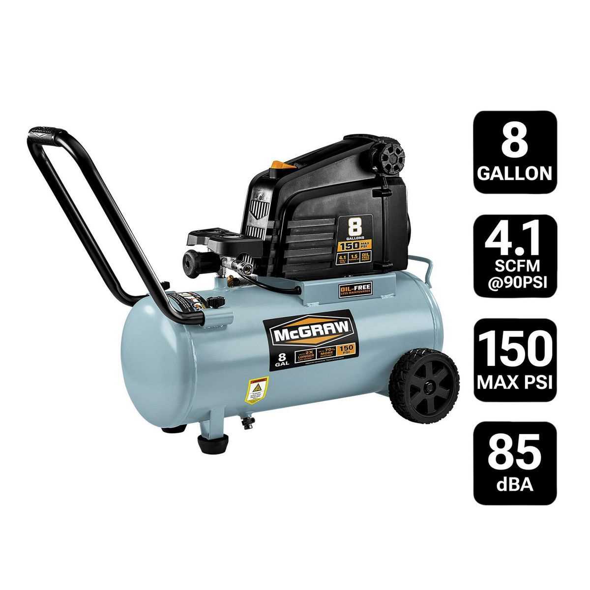 Discovering the Manufacturer of McGraw Air Compressors 4. Quiet Operation