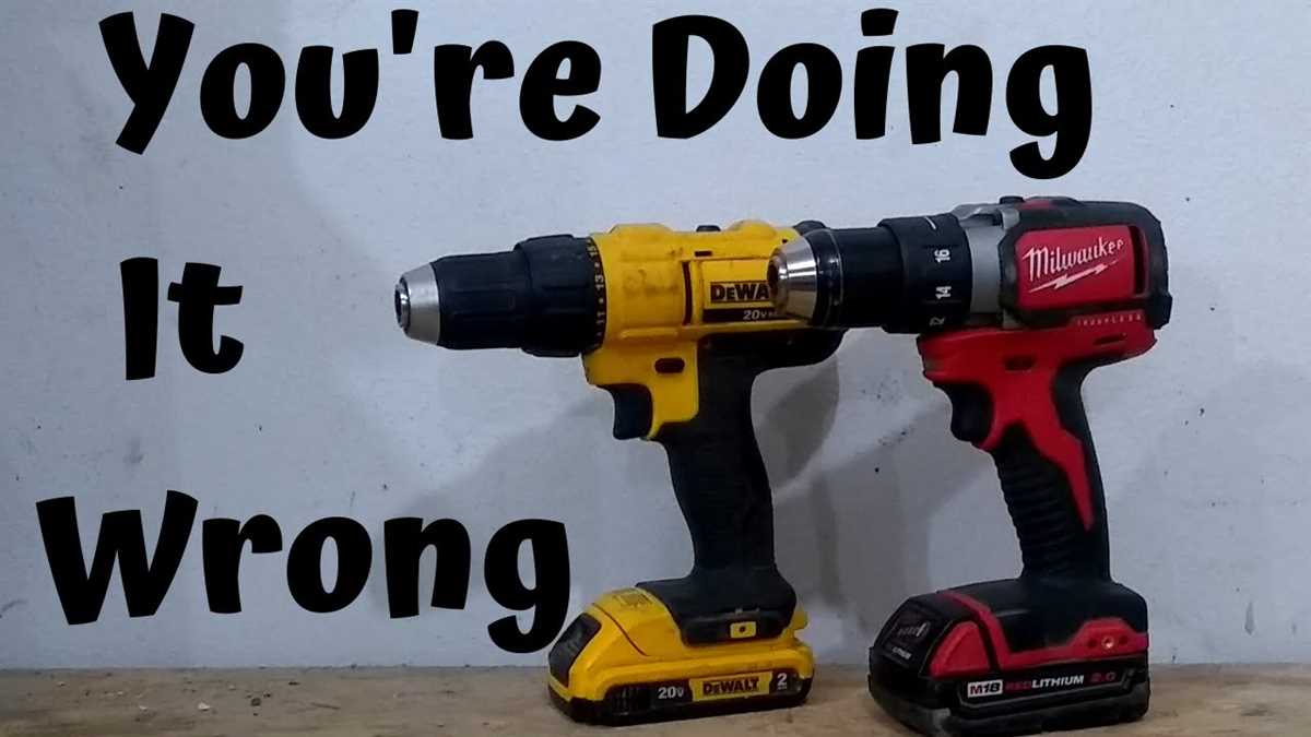 Common Reasons Why Your Drill Bit Keeps Falling Out Quality of Drill Bit